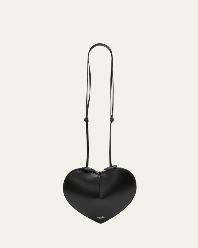 Le Coeur Crossbody Bag in Lux Leather